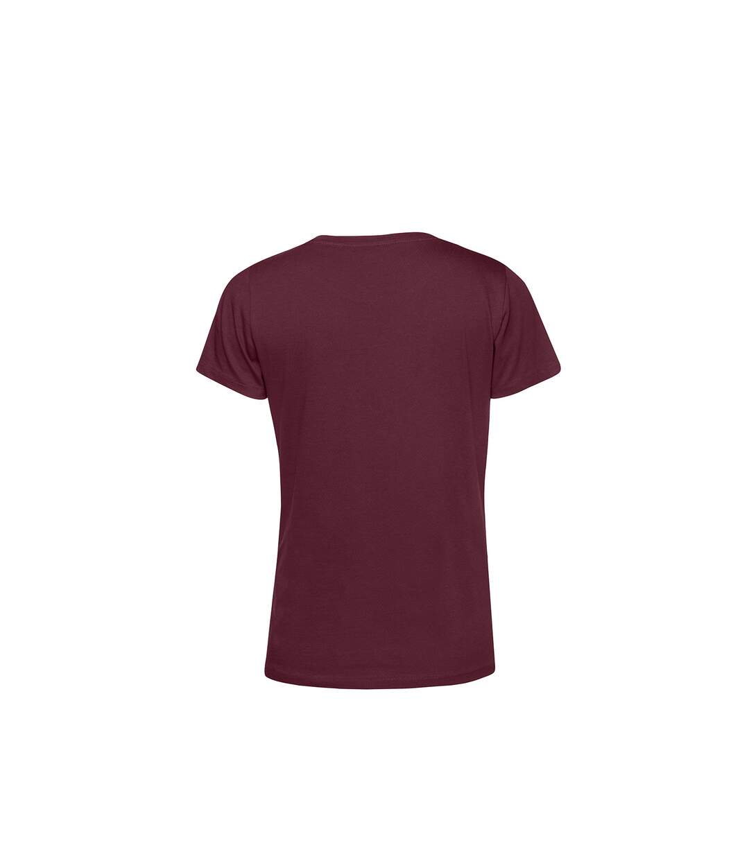 T-shirt e150 femme bordeaux B&C-2