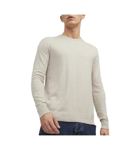 Pull beige homme jack & jones whemil 12271785 - l