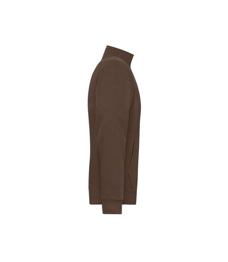 Veste Solid Homme Marron James And Nicholson
