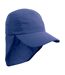 Casquette légionnaire enfant bleu roi Result Headwear-1