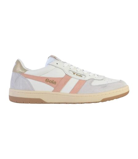 Basket Plate Cuir Gola Hawk