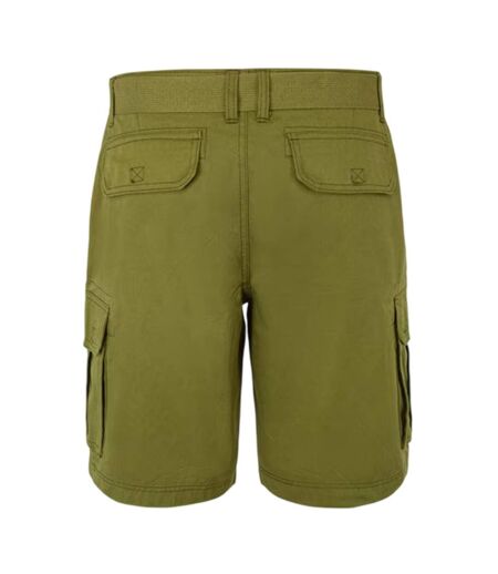 Short À Poches Motif/style Délavé Homme Kaki SoulCal