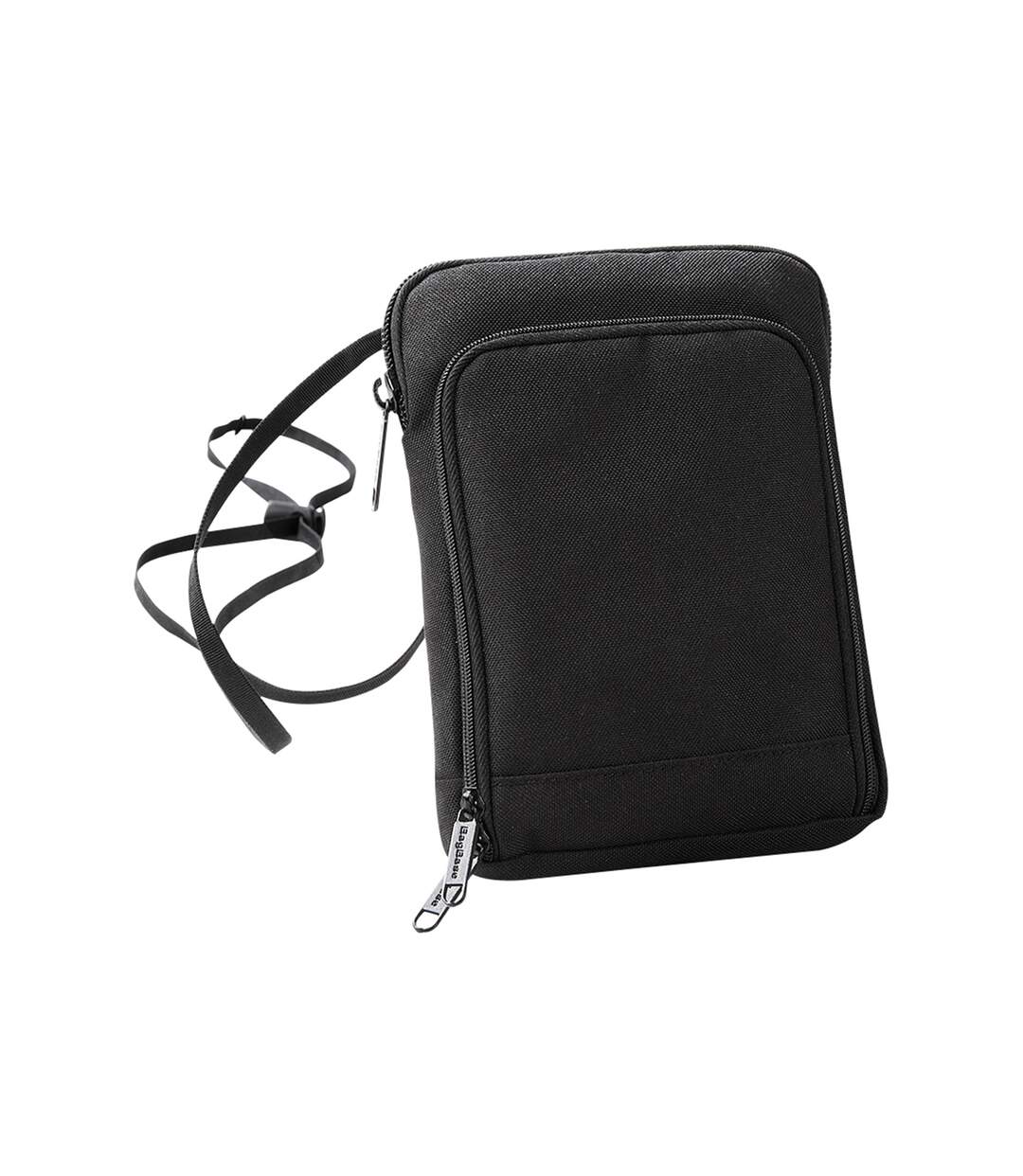 Portefeuille Taille Unique Noir Rouge Bagbase-1