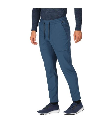 Regatta Mens Farwood Stretch Sweatpants (Blue Wing)