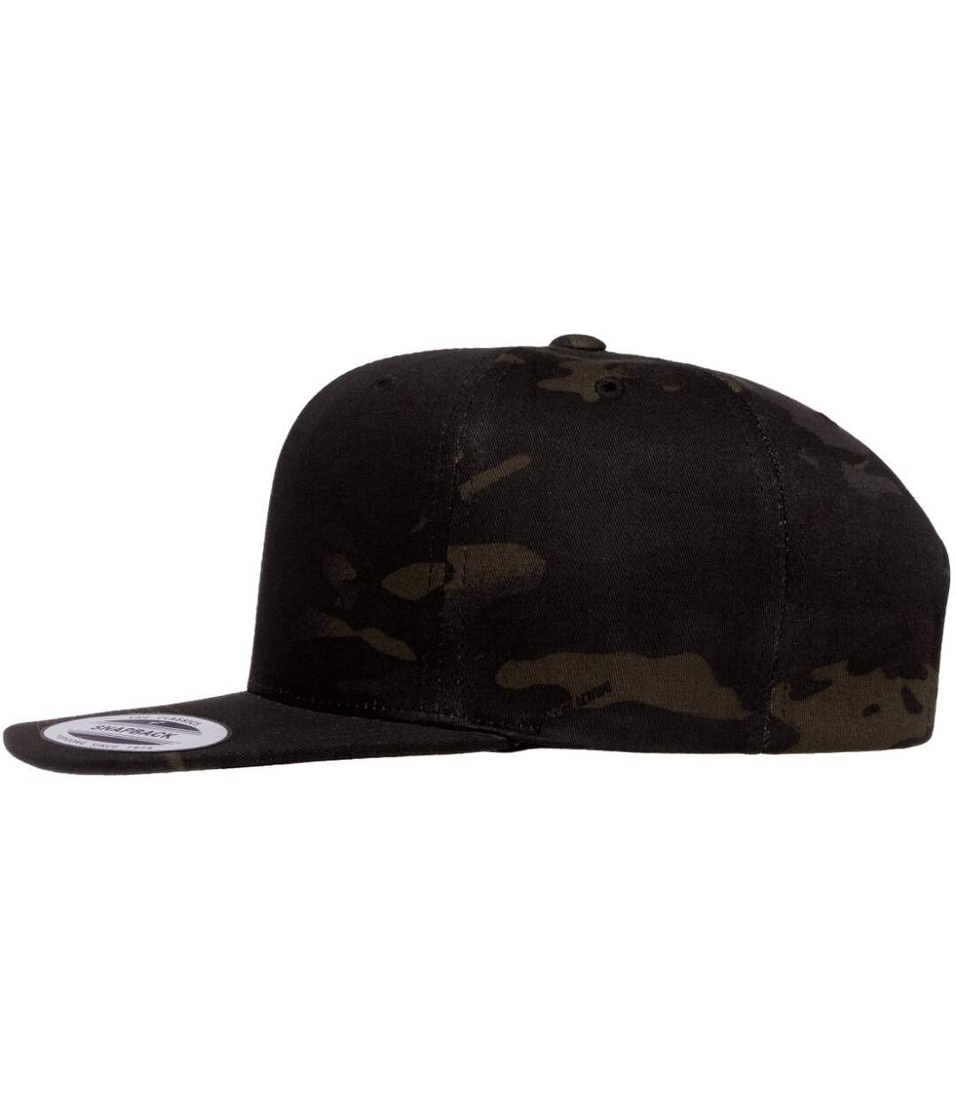 Casquette flexfit classic noir Yupoong-3