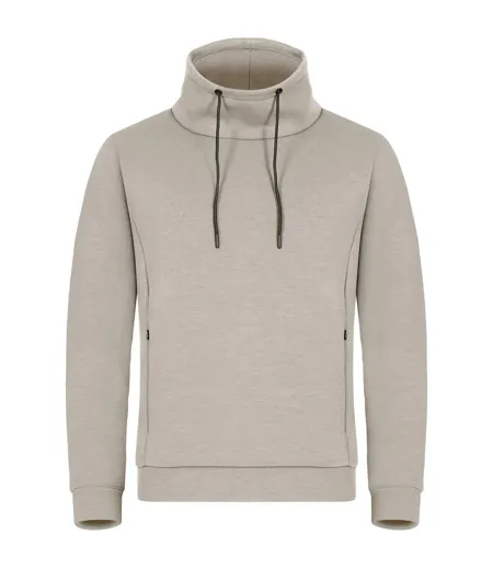 Unisex Adult Hobart Polyester Sweatshirt Stone Clique
