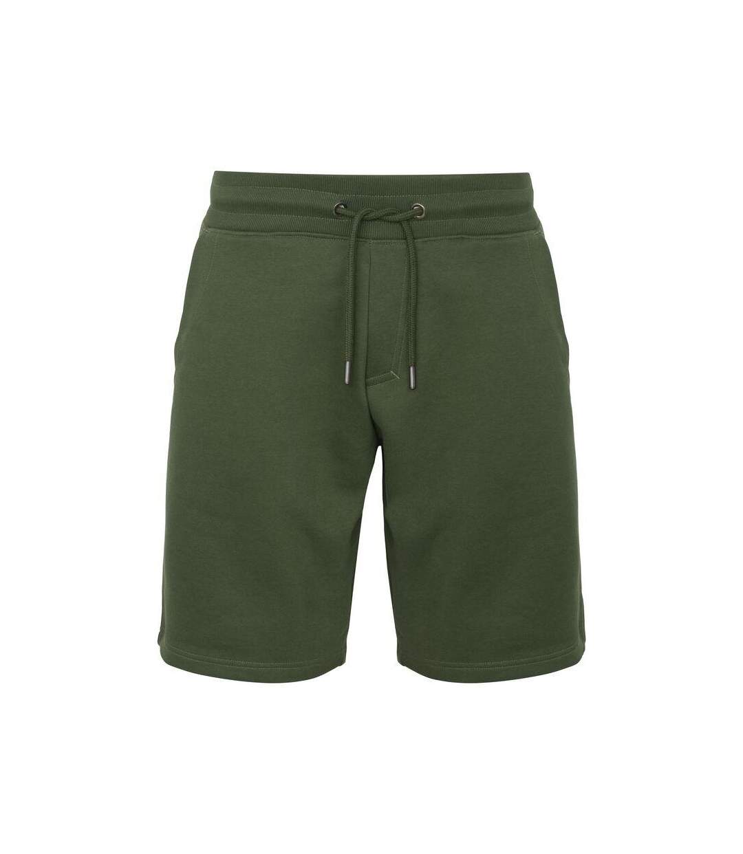 Unisex Adult Key Shorts Dark Green Cottover-1