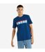 Umbro Mens Layered Logo T-Shirt (Estate Blue) - UTUO2077