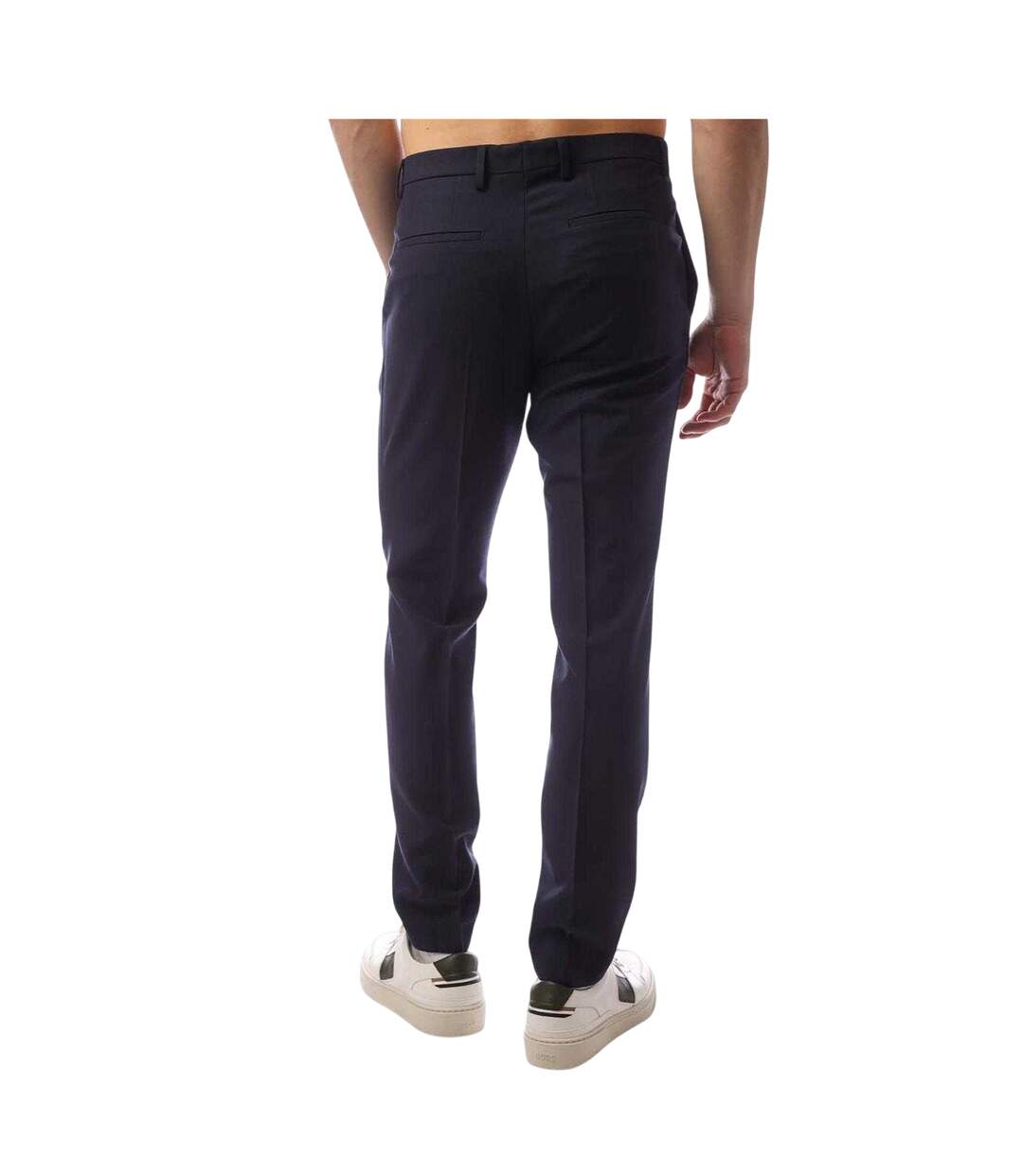 Pantalon Hesten Homme Bleu Foncé Hugo-2