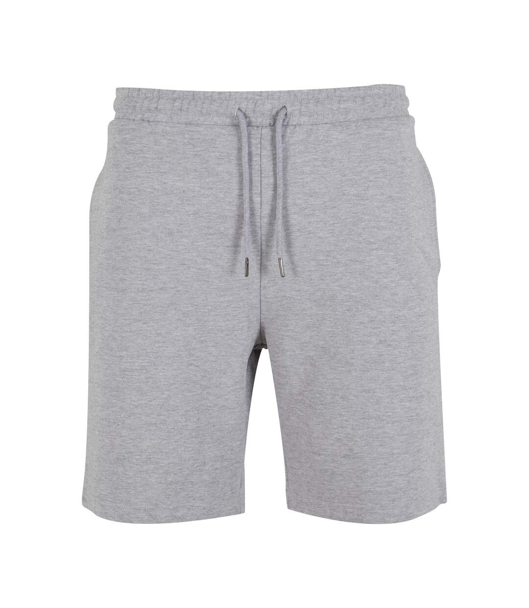 Unisex Adult Ultra Heavy Sweat Shorts Heather Grey Build Your Brand-1