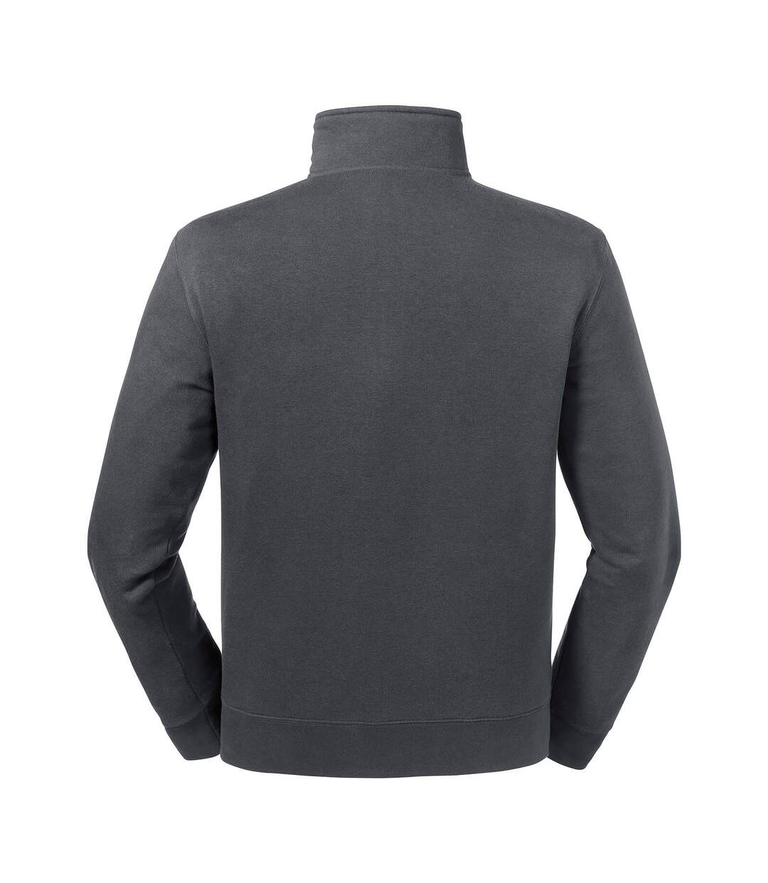 Russell Mens Authentic Quarter Zip Sweatshirt (Convoy Gray) - UTBC4655-2
