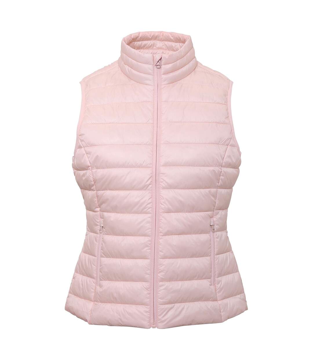 Doudoune sans manches terrain femme rose 2786