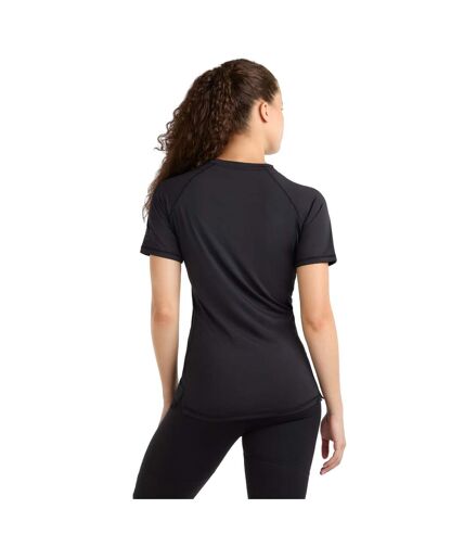 Umbro Womens/Ladies Pro Training Polyester T-Shirt (Black) - UTUO1700