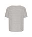 T-Shirt beige/marine femme jdy korna-2