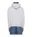 Mens Logo Relaxed Fit Long-sleeved Hoodie Silver Grey Lacoste-3