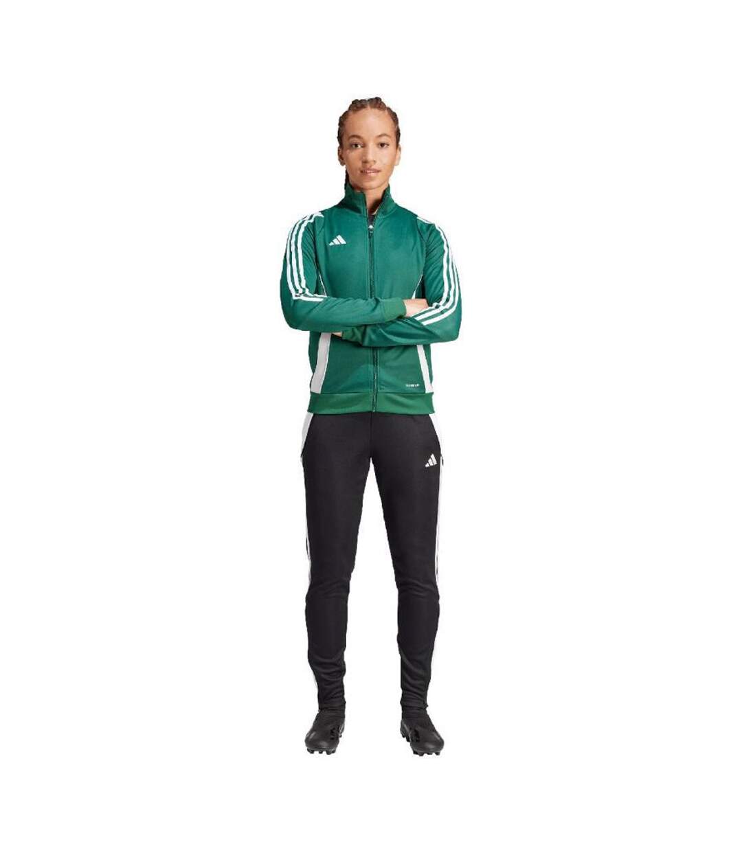 Veste Tiro Femme Vert Adidas-1
