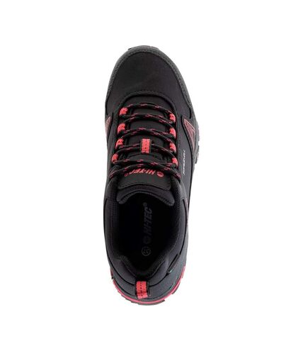 Hi-Tec - Chaussures de marche HAPITER - Femme (Noir / Rouge persan) - UTIG225