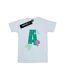 Disney Womens/Ladies Alphabet A Is For Ariel Cotton Boyfriend T-Shirt (Blanc) - UTBI42671-1