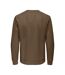 Sweat marron homme only & sons chase-2