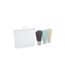 Lot de 3 Tubes Avec Trousse Voyage 17cm Multicolore-2