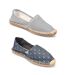OZABI Pack 2 Paires Espadrilles Homme Semelle Corde Jute-1