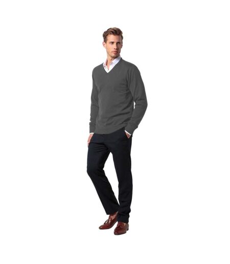 Arundel Pull À Col En V Homme Graphite Kustom Kit