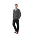 Arundel Pull À Col En V Homme Graphite Kustom Kit-1