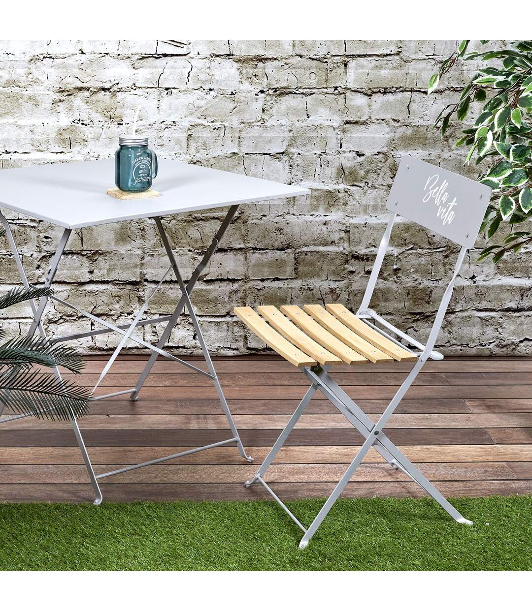 Lot de 2 Chaises pliantes Bella Vita-4