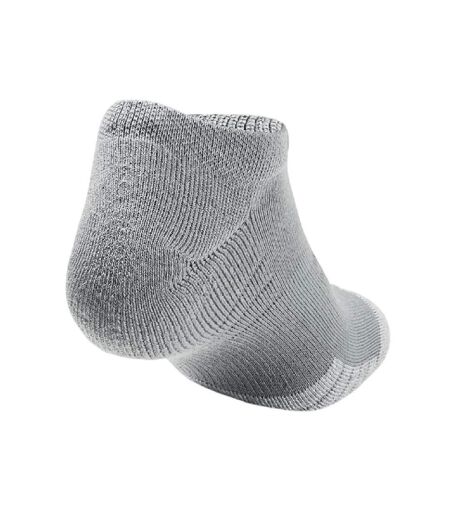 Pack Of 3  Unisex Adult Performance No-show Socks  Black Grey White Under Armour