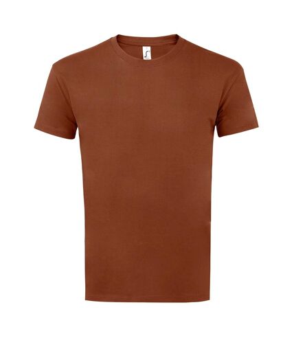 SOLS Mens Imperial Heavyweight Short Sleeve T-Shirt (Terracotta) - UTPC290