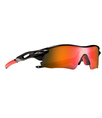 Trespass - Lunettes de soleil SLAMMED - Unisexe (Noir/rouge) (Taille unique) - UTTP4480