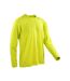 T-shirt Manches Longues Performance Adulte Vert Citron Spiro-2