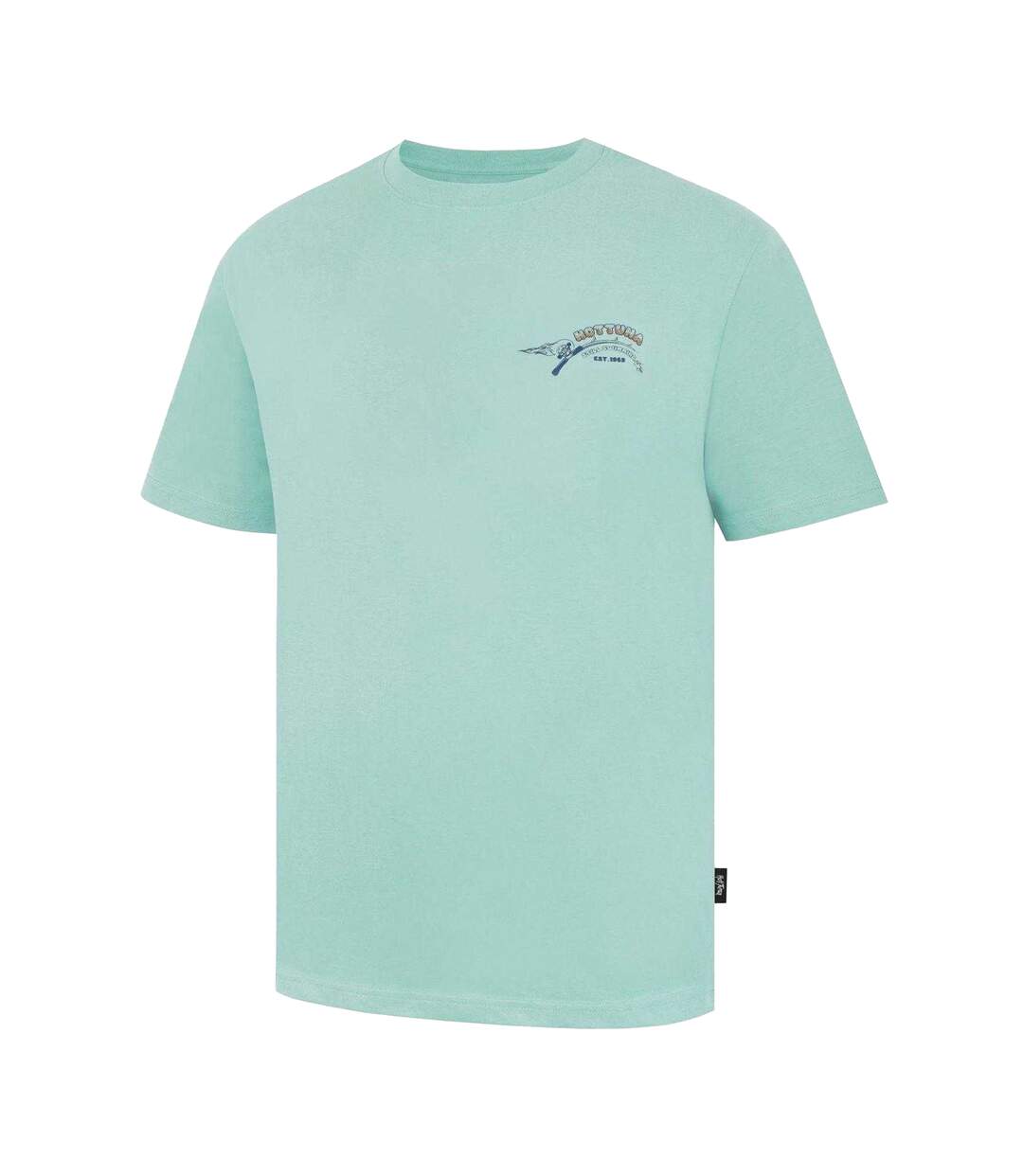 T-shirt Homme Turquoise Pâle Hot Tuna-3