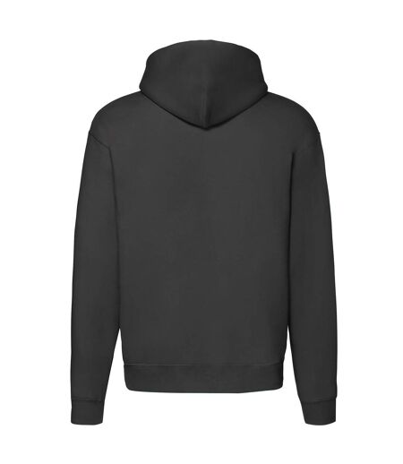 Veste À Capuche Premium Homme Noir Fruit Of The Loom