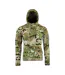 Sweat À Capuche Motif/style Camouflage Homme Kaki Viper-1
