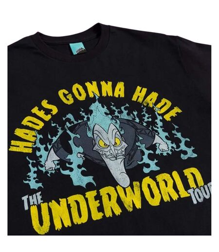 T-shirt Motif Hadès Underworld Tour Adulte Noir Hercules