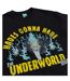 T-shirt Motif Hadès Underworld Tour Adulte Noir Hercules-4