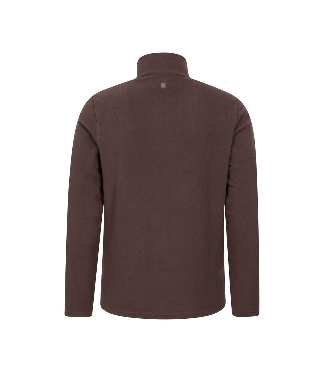 Mens Camber Ii Half Zip Fleece Top Brown Mountain Warehouse-2