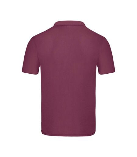 Polo Original Adulte Bordeaux Fruit Of The Loom
