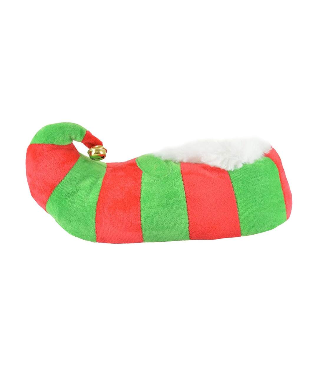 Chaussons Motif/style Elfe Homme Vert Rouge Blanc Floso-2