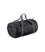 Sac de sport taille unique noir Bagbase