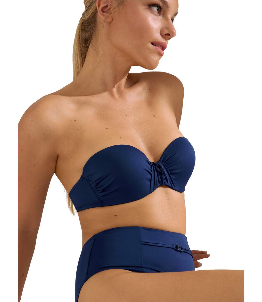 Haut maillot de bain bandeau balconnet préformé Palma Lisca-1