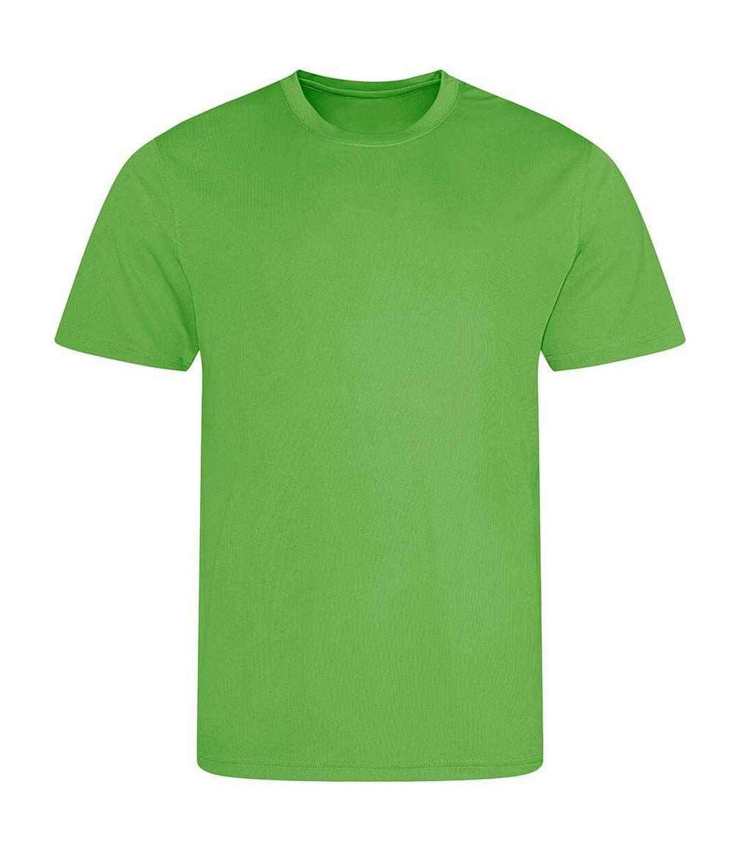 T-shirt just cool homme vert citron Awdis