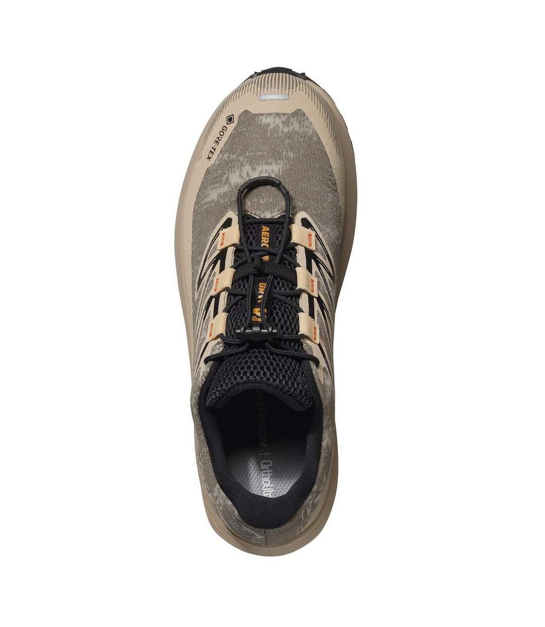 Baskets Aero Flow Grvl Homme Beige Foncé Marron Salomon-4