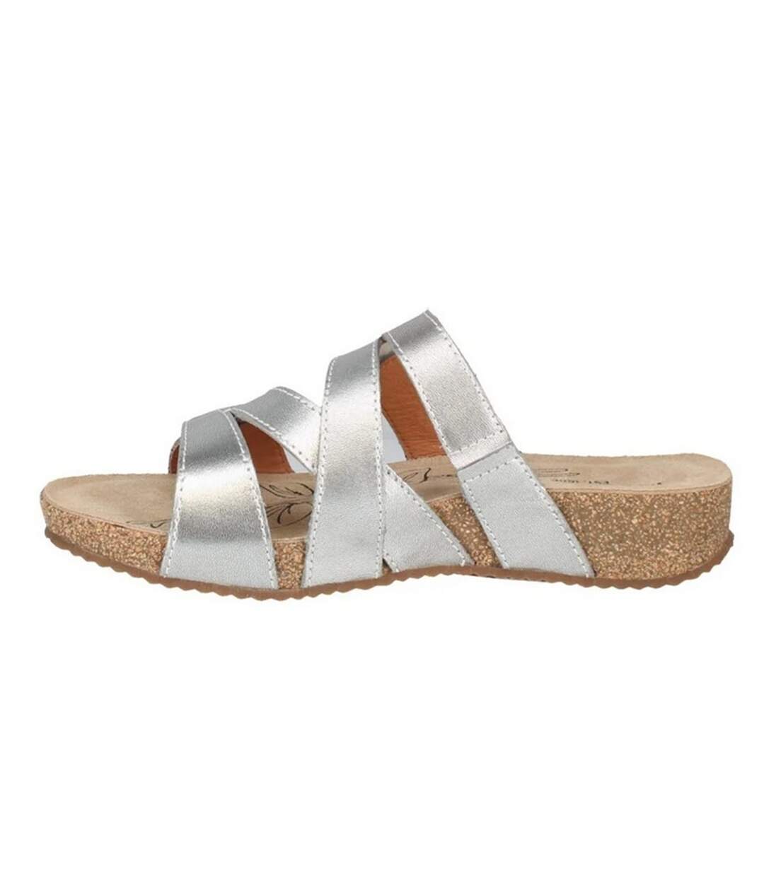 Sandales Mules Tonga Femme Métallisé Transparent Josef Seibel-3