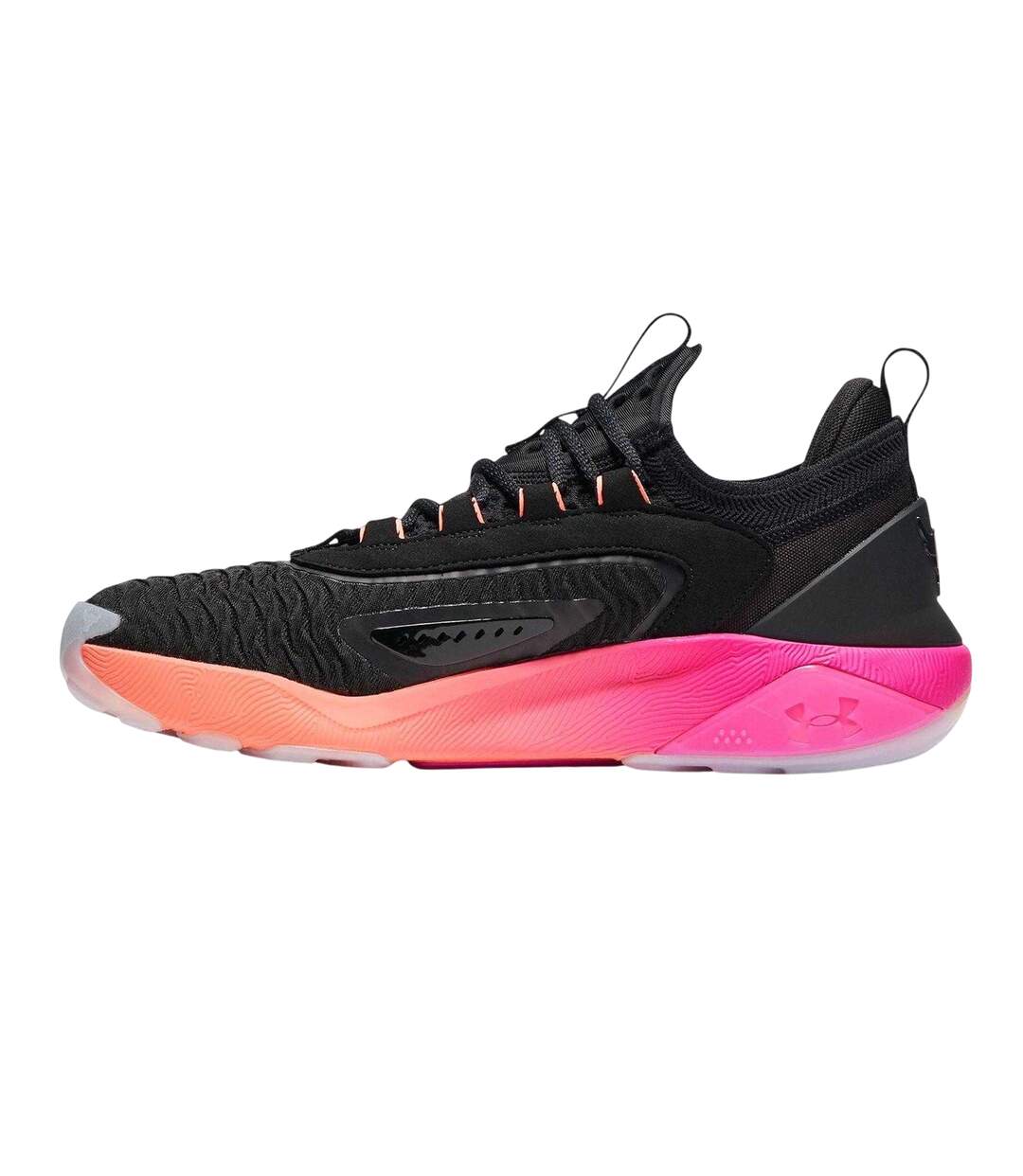 Mens Project Rock 7 Trainers Black Pink Under Armour-2