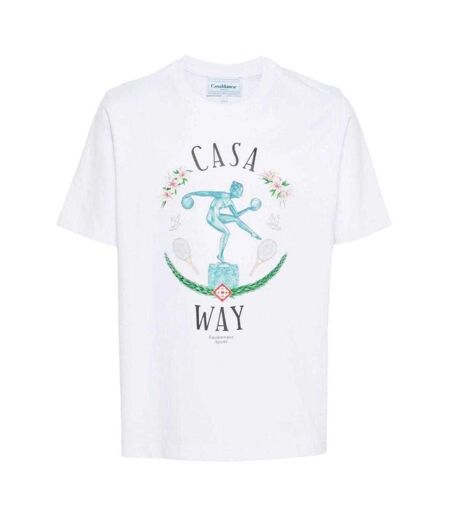 T-shirt Statue En Marbe Homme Blanc Casablanca