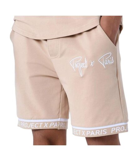 Short beige/blanc homme project x paris ww