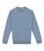 Unisex Adult Crew Neck Sweatshirt Cool Blue Heather Native Spirit-1