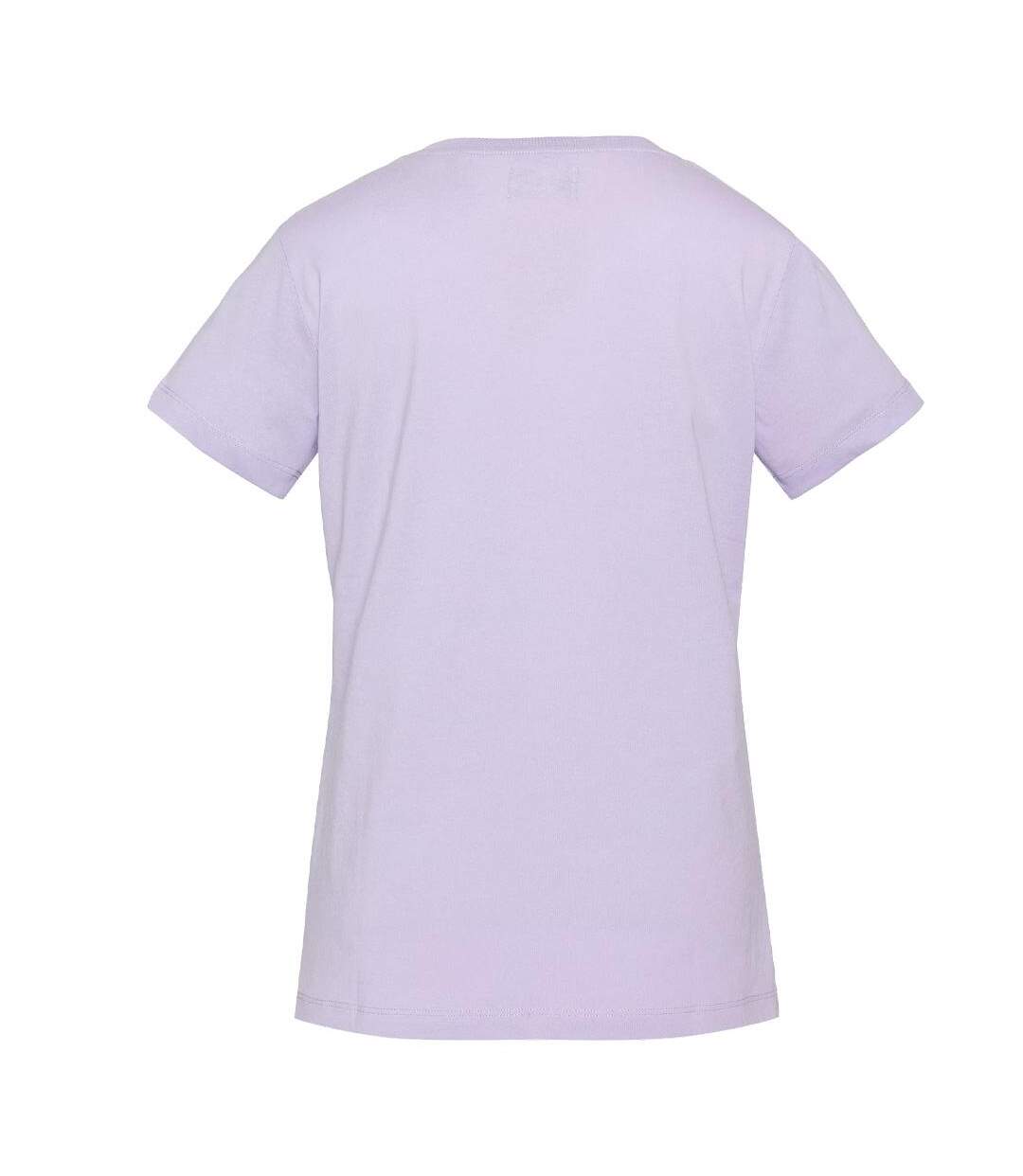 T-Shirt mauve femme schott tsbrodedw-2